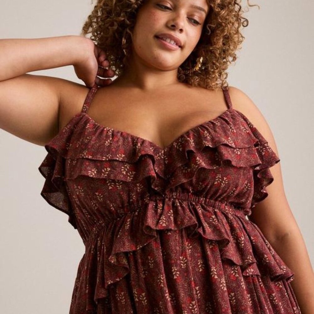 Festi Ruffled Maxi Dress - Torrid - Picture 4 of 10